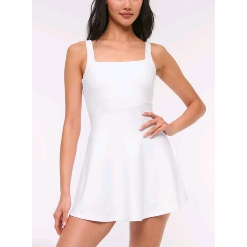 Abercrombie & Fitch White Mini Dress